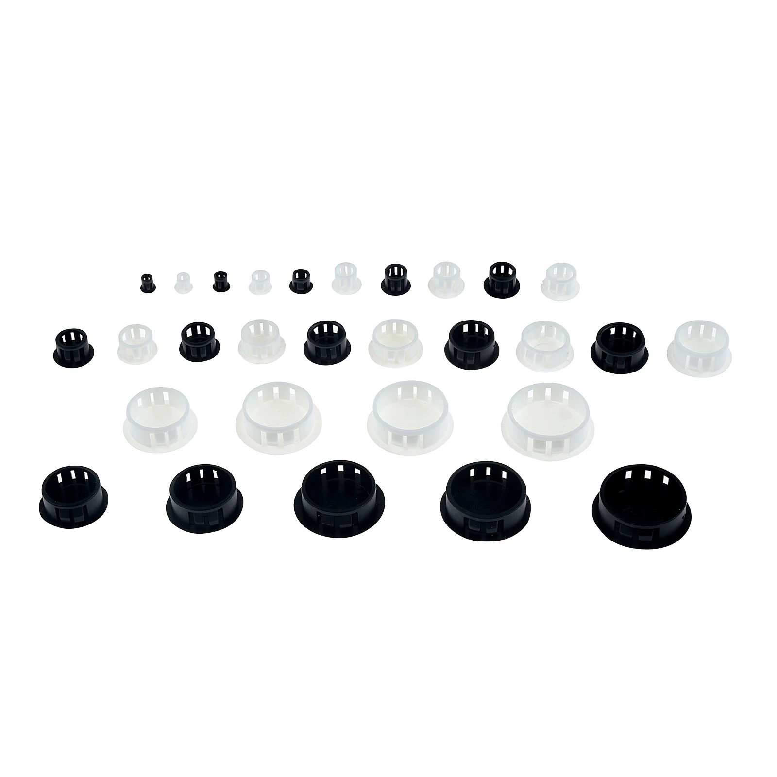 50 Stück schwarz/weiß runde Ku – Furniture Hardware Connectors Bewertung und Preis