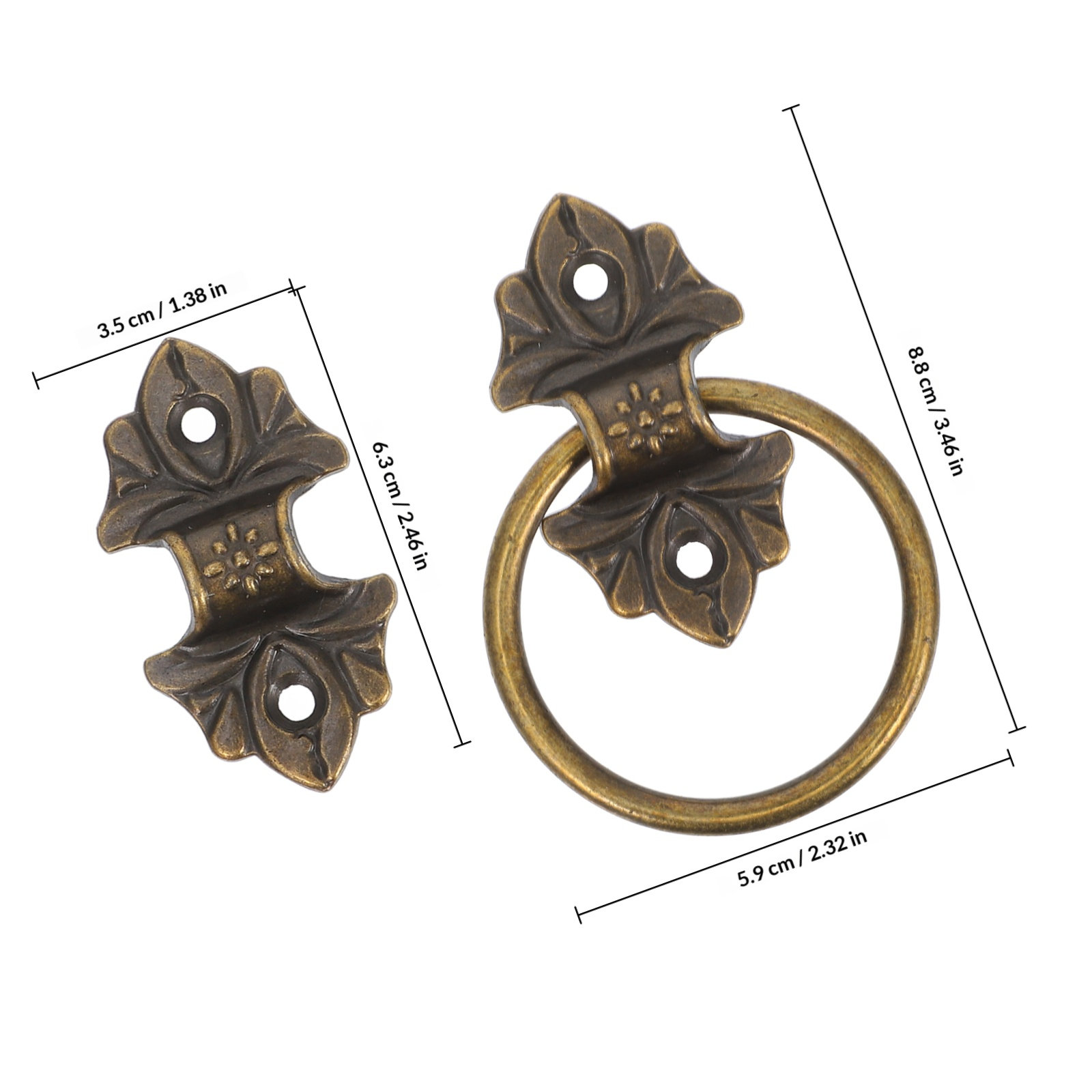 2 Stück Schrankgriffe im Vinta – Vintage Furniture Hardware Replacement Bewertung und Preis