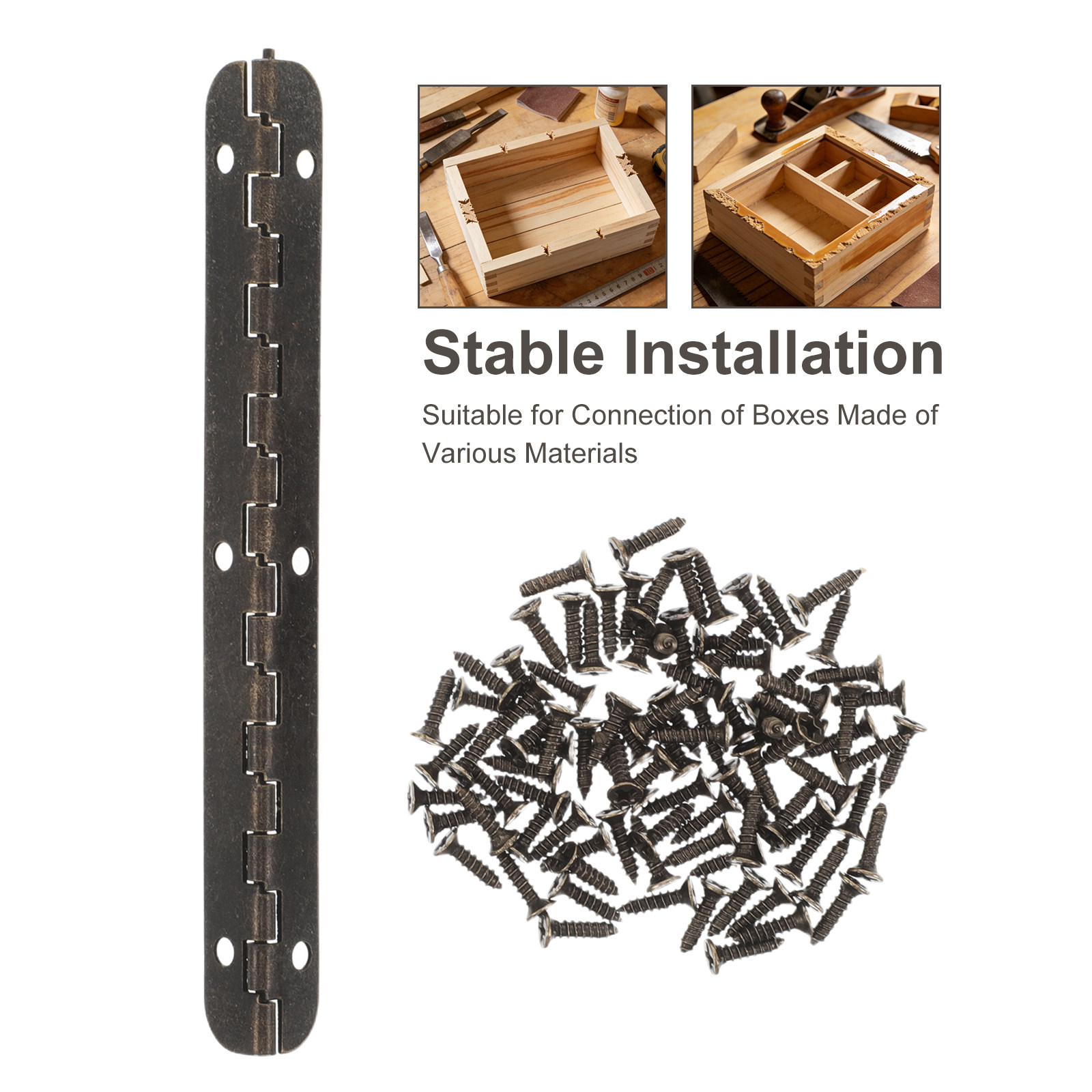 12 Stück 4-teilige Klaviergele – Piano Hinge Continuous Bewertung und Preis