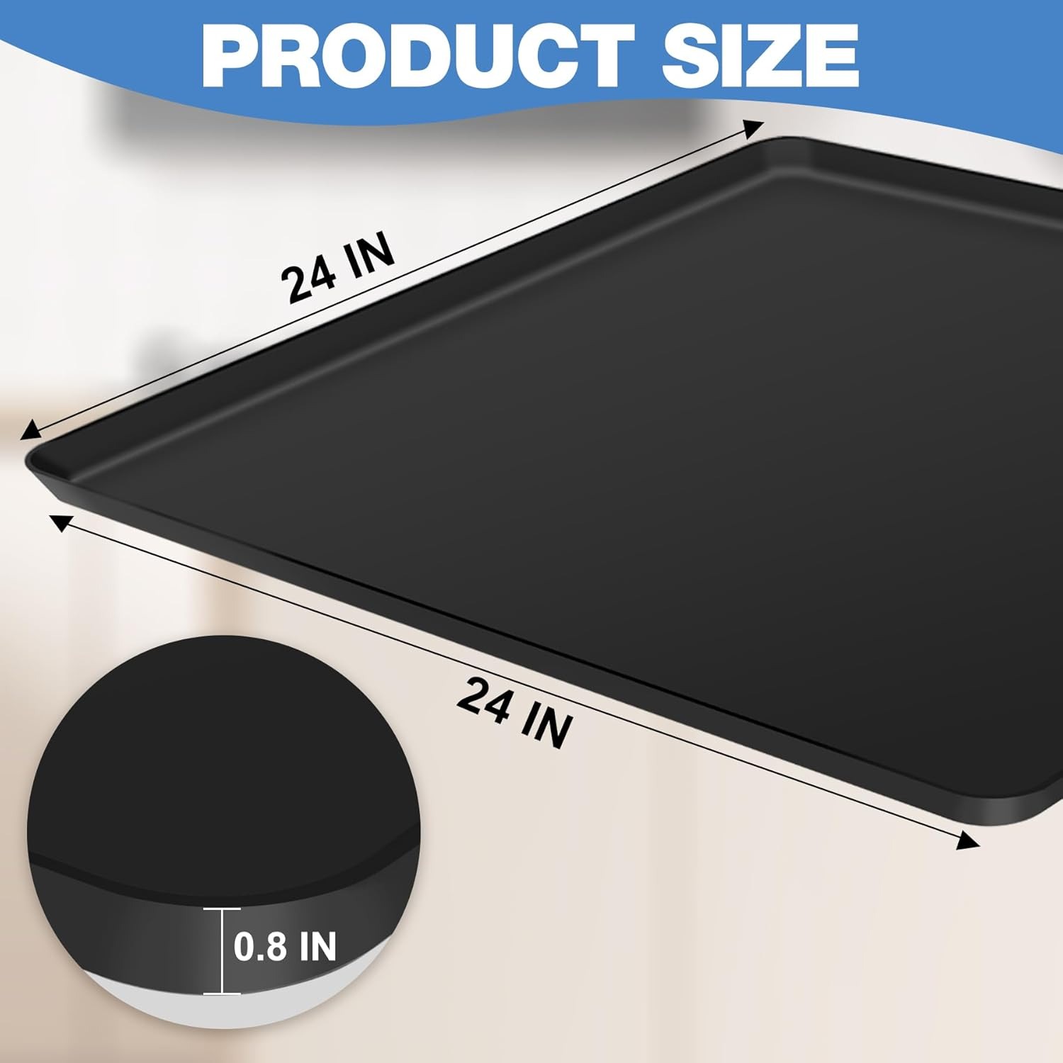 24*24*0,8 Zoll Geräteunterlage – Furniture Foot Pad Bewertung und Preis