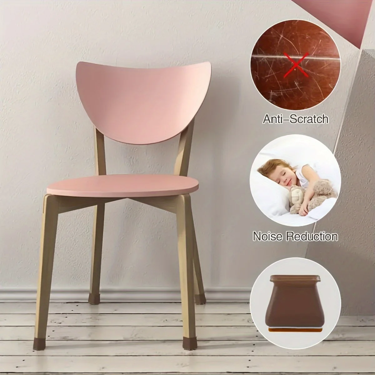 Silikon-Kantenschutz für Stuhl – Furniture Foot Pad Bewertung und Preis