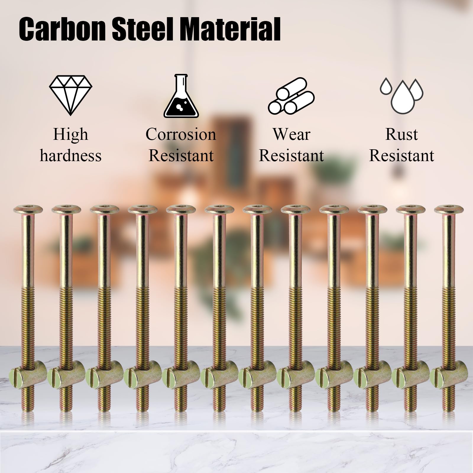 8 Sets M6 Möbel- und Kinderbet – Furniture Hardware Barrel Nut Bewertung und Preis