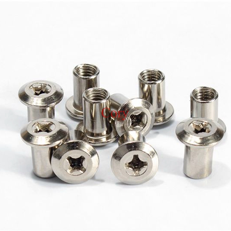 10 Stück 6 mm Zylindermutter F – Furniture Hardware Barrel Nut Bewertung und Preis