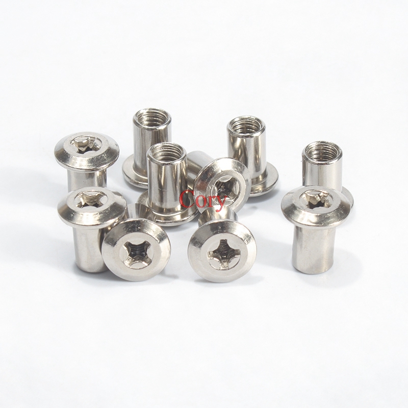 10 Stück 6 mm Zylindermutter F – Furniture Hardware Barrel Nut Bewertung und Preis