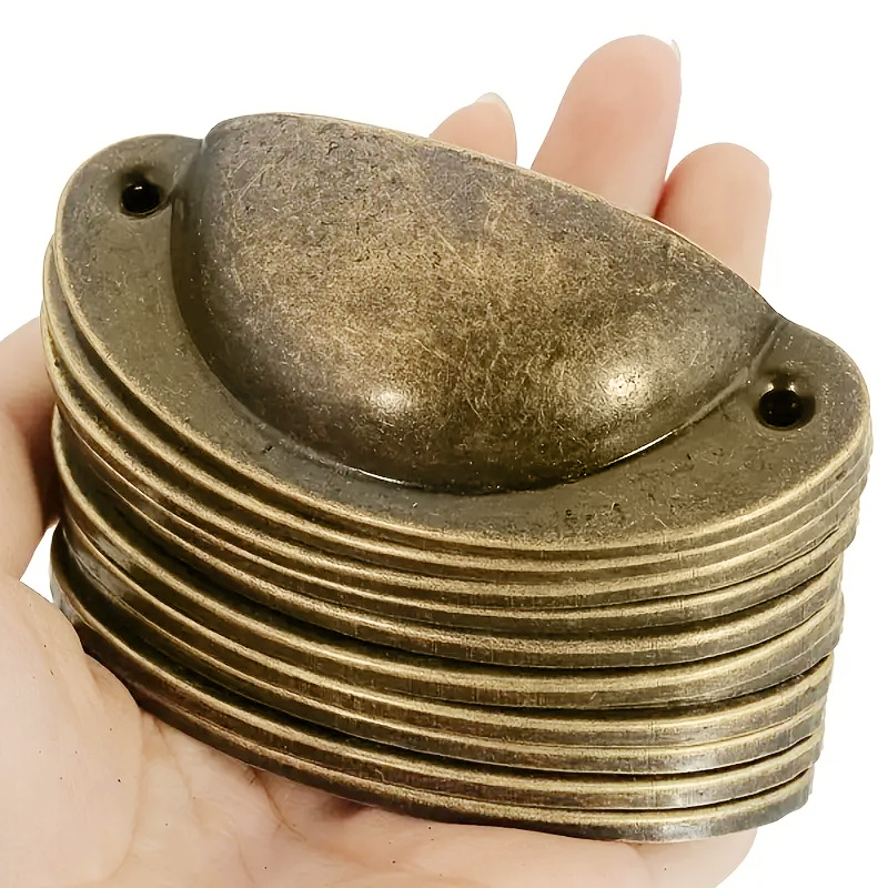 Vintage Muschelgriffe Schrankg – Vintage Furniture Hardware Replacement Bewertung und Preis