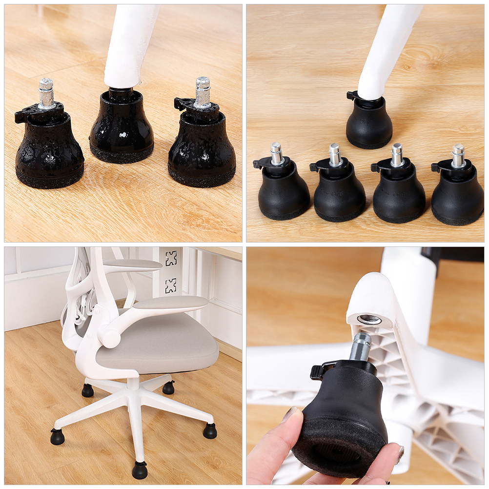 5 Stück Bürostuhl-Fußpolster,  – Furniture Foot Pad Bewertung und Preis